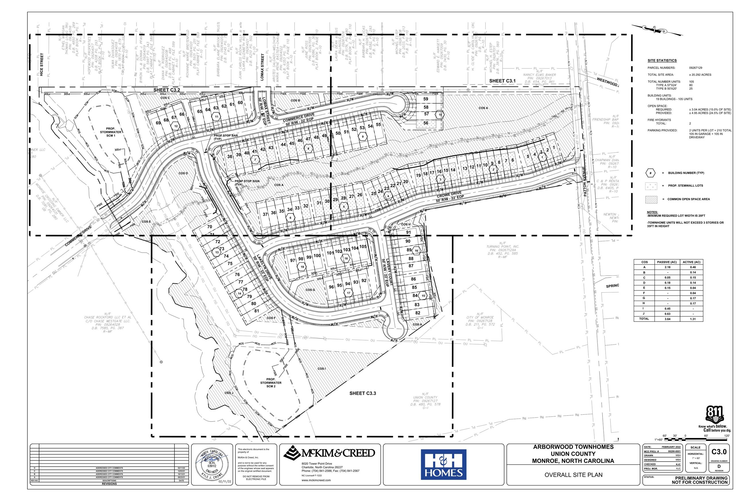 Arborwood Site Plan