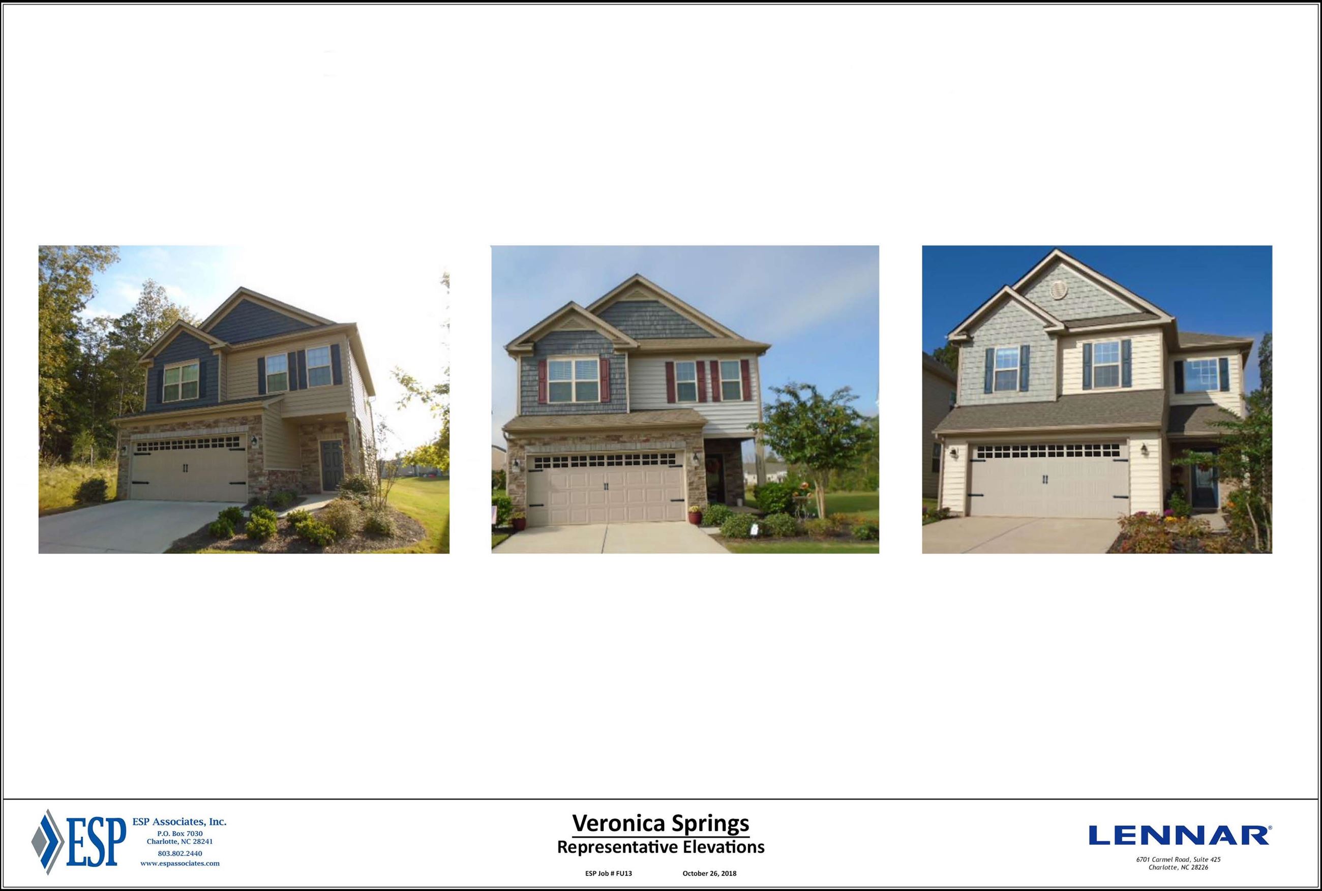 Veronica Spring Elevations