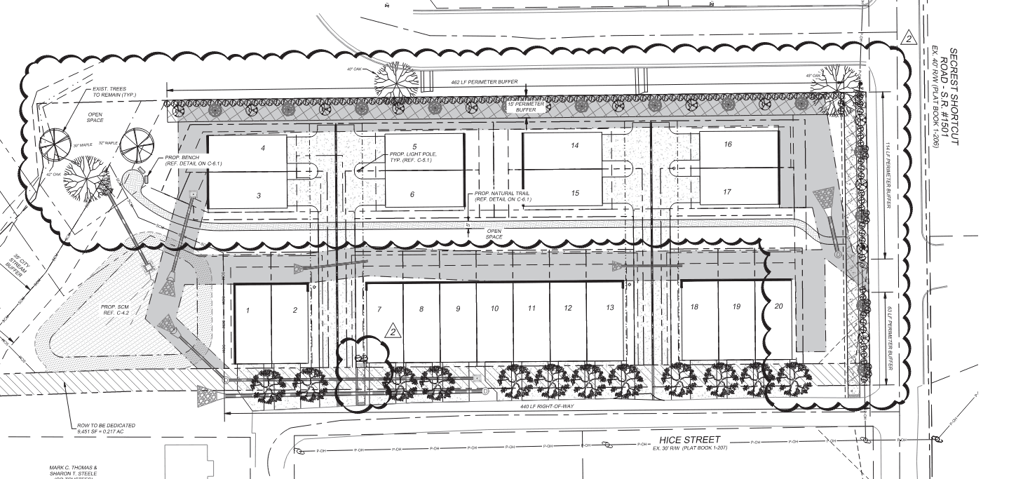 Gordon Place Site Plan