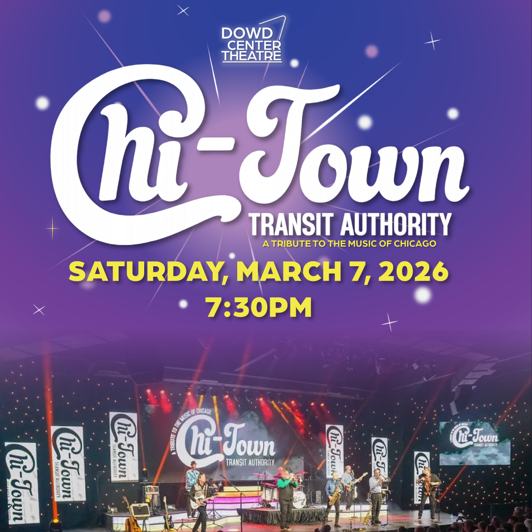 Chi-Town Transit Authority A Tribute to the Music of Chicago is on Saturday, March 7 at  7:30 p.m.